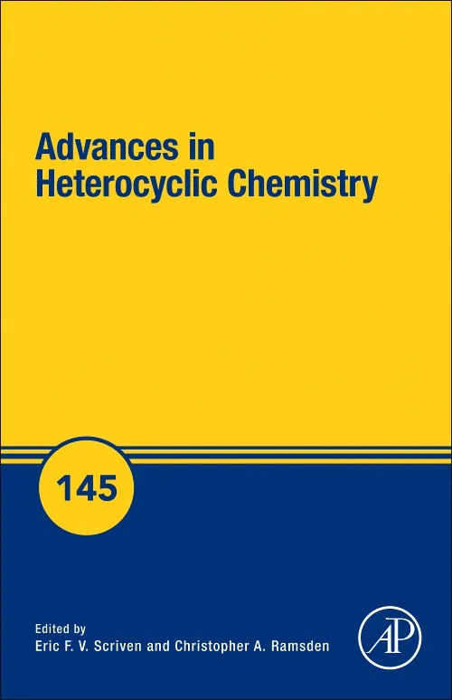Coperta cărții "Advances in Heterocyclic Chemistry" de autor necunoscut