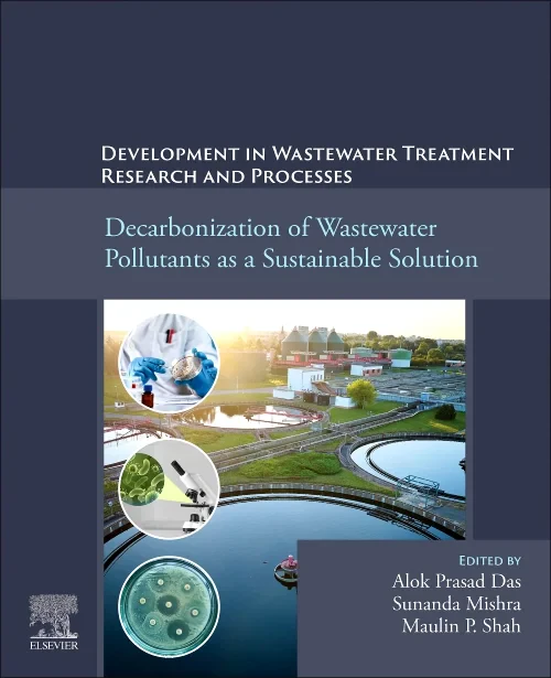 Coperta cărții "Decarbonization of Wastewater Pollutants as a Sustainable Solution" de autor necunoscut