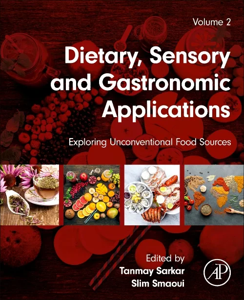 Coperta cărții "Dietary, Sensory and Gastronomic Applications" de autor necunoscut