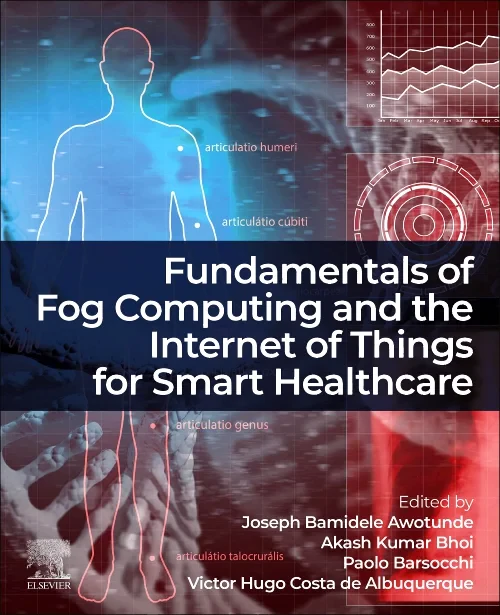 Coperta cărții "Fundamentals of Fog Computing and the Internet of Things for Smart Healthcare" de autor necunoscut