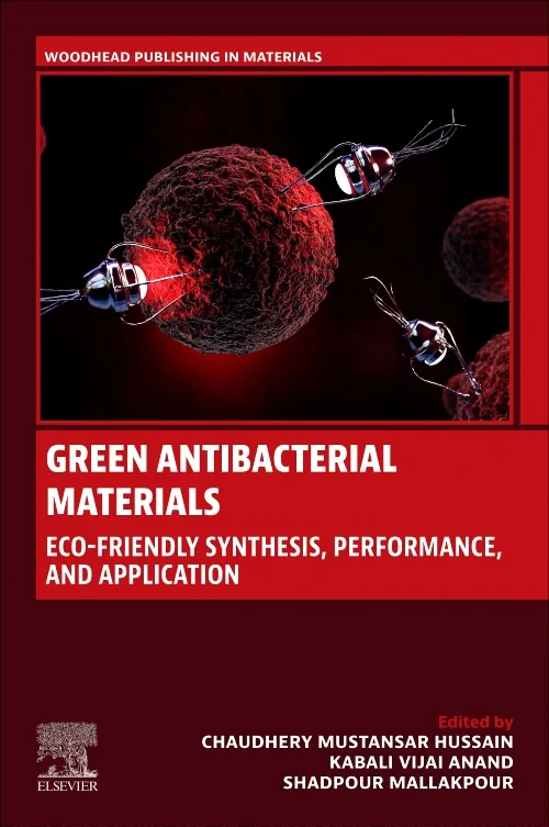 Coperta cărții "Green Antibacterial Materials" de autor necunoscut