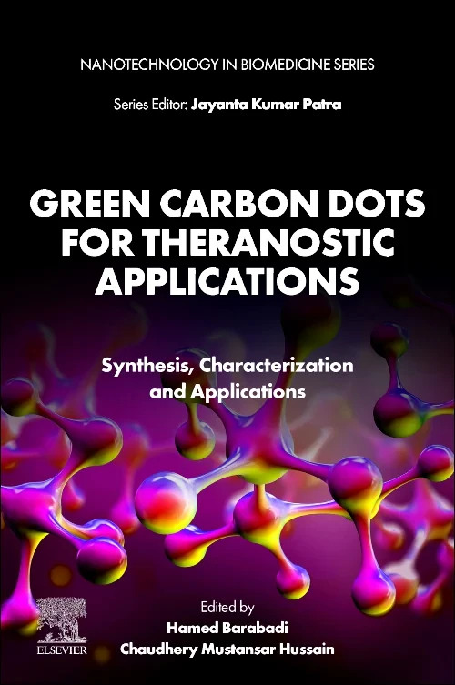 Coperta cărții "Green Carbon Dots for Theranostic Applications" de autor necunoscut