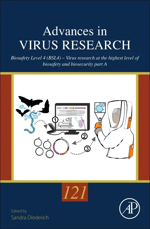 Coperta cărții "Biosafety Level 4 (BSL4) – Virus Research at the Highest Level of Biosafety and Biosecurity" de autor necunoscut