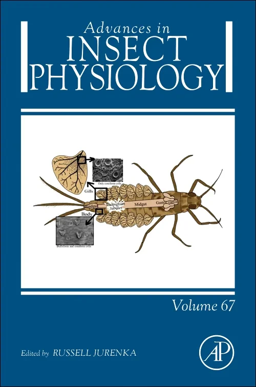 Coperta cărții "Advances in Insect Physiology" de autor necunoscut