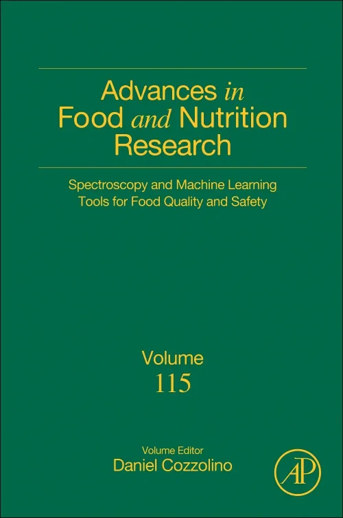 Coperta cărții "Spectroscopy and Machine Learning Tools for Food Quality and Safety" de autor necunoscut