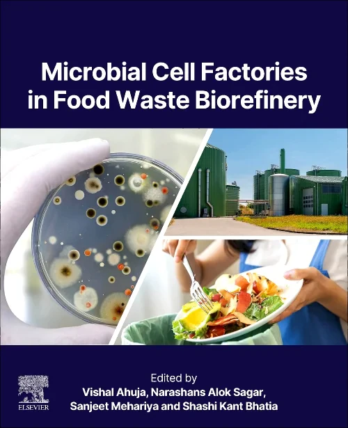 Coperta cărții "Microbial Cell Factories in Food Waste Biorefinery" de autor necunoscut