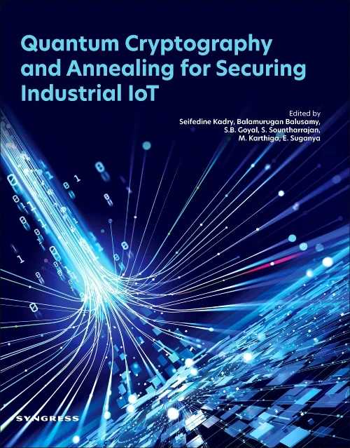 Coperta cărții "Quantum Cryptography and Annealing for Securing Industrial IoT" de autor necunoscut