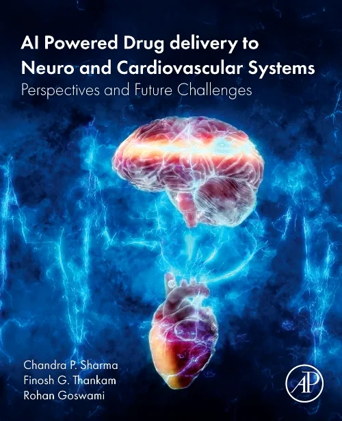 Coperta cărții "AI Powered Drug delivery to Neuro and Cardiovascular Systems" de autor necunoscut