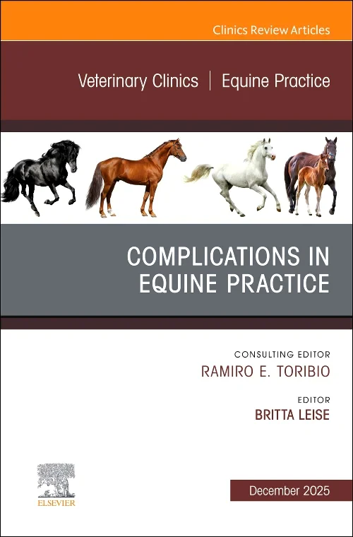 Coperta cărții "Complications in Equine Practice, An Issue of Veterinary Clinics of North America: Equine Practice" de autor necunoscut