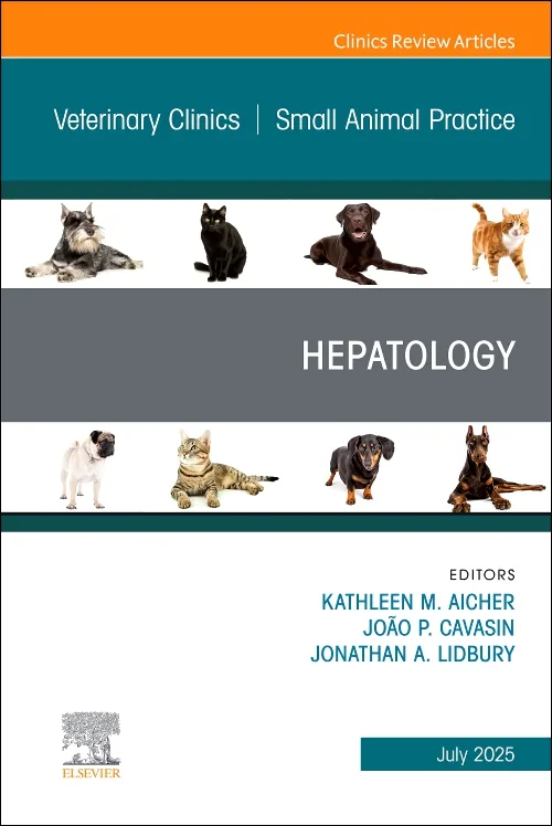 Coperta cărții "Hepatology, An Issue of Veterinary Clinics of North America: Small Animal Practice" de autor necunoscut