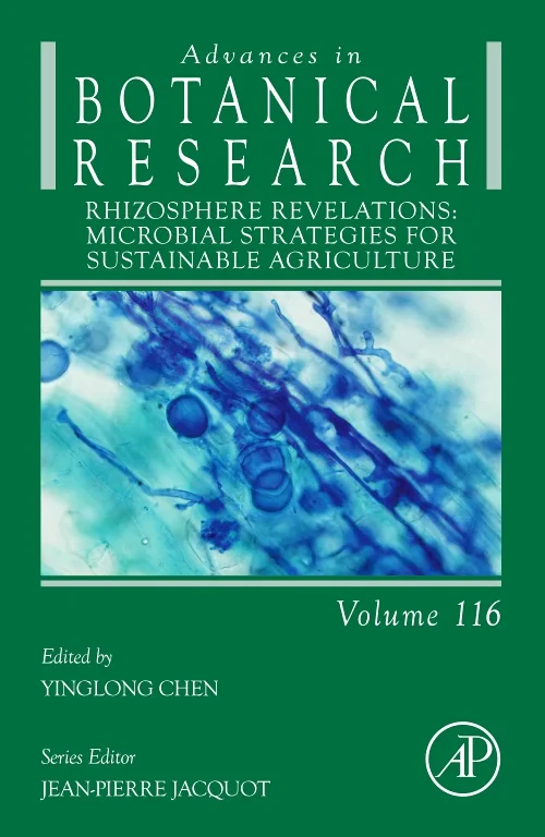 Coperta cărții "Rhizosphere Revelations: Microbial Strategies for Sustainable Agriculture" de autor necunoscut