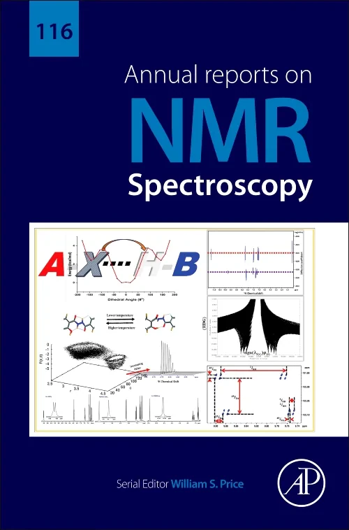 Coperta cărții "Annual Reports on NMR Spectroscopy" de autor necunoscut