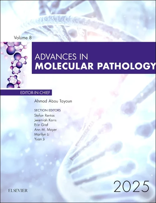 Coperta cărții "Advances in Molecular Pathology, 2025" de autor necunoscut
