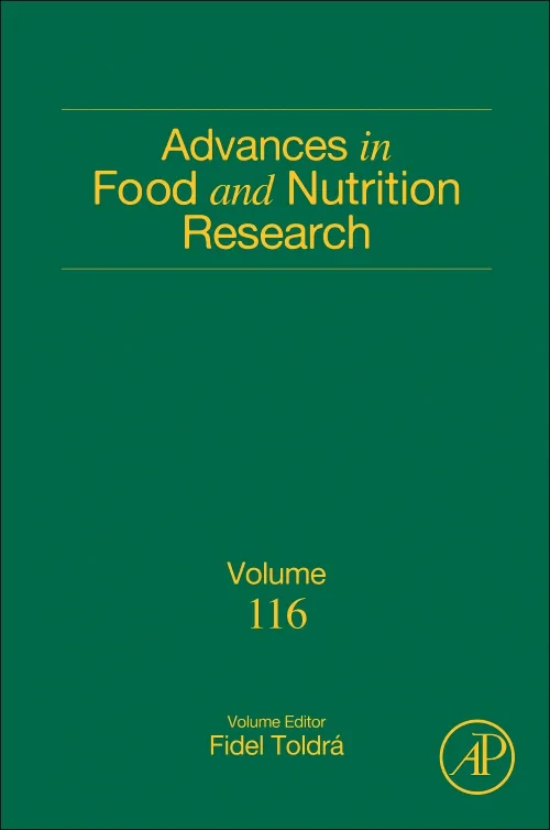 Coperta cărții "Advances in Food and Nutrition Research" de autor necunoscut