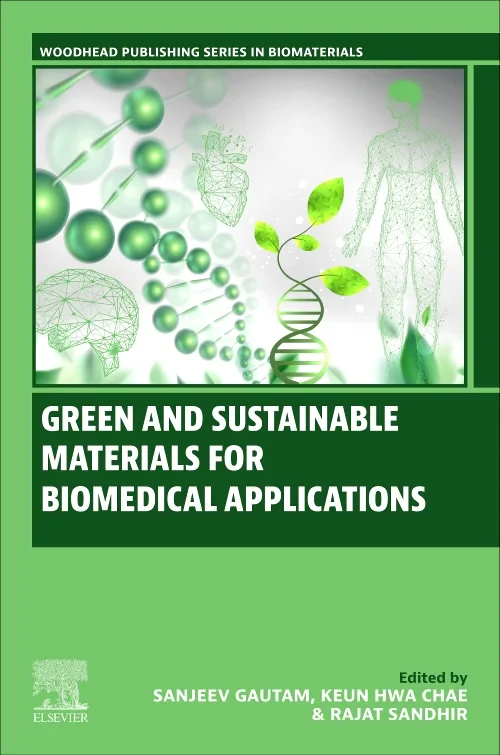 Coperta cărții "Green and Sustainable Materials for Biomedical Applications" de autor necunoscut