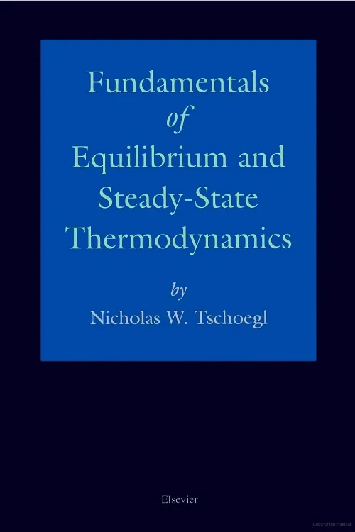 Coperta cărții "Fundamentals of Equilibrium and Steady-State Thermodynamics" de autor necunoscut