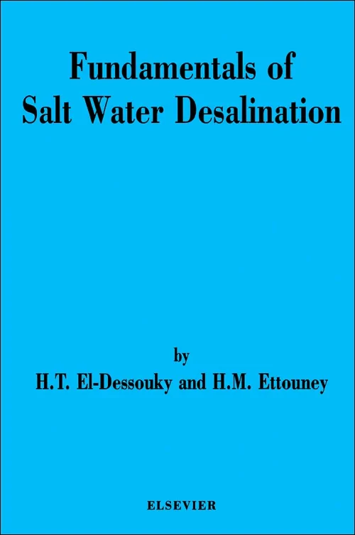 Coperta cărții "Fundamentals of Salt Water Desalination" de autor necunoscut