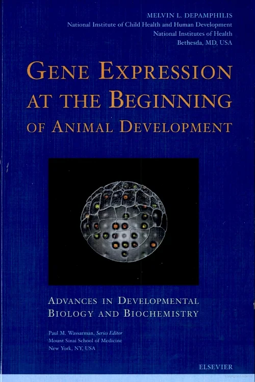 Coperta cărții "Gene Expression at the Beginning of Animal Development" de autor necunoscut
