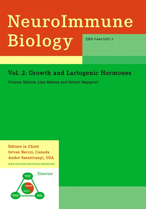 Coperta cărții "Growth and Lactogenic Hormones" de autor necunoscut