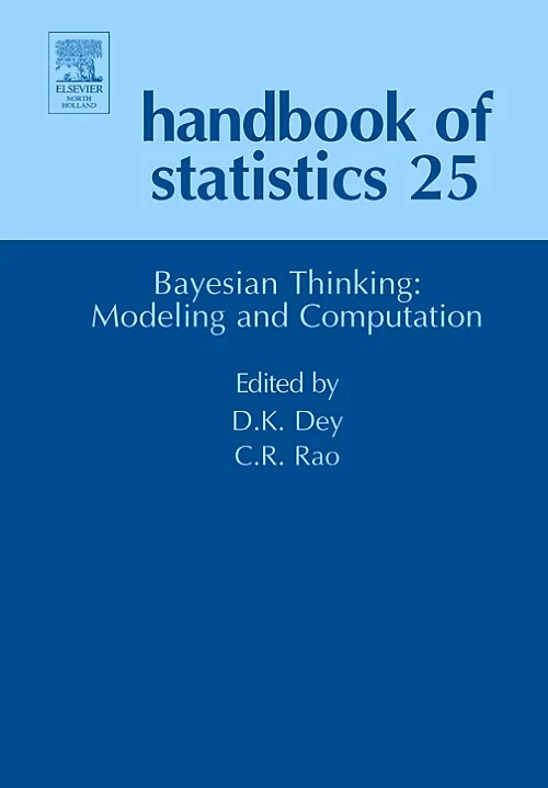 Coperta cărții "Bayesian Thinking, Modeling and Computation" de autor necunoscut