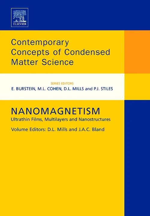 Coperta cărții "Nanomagnetism" de autor necunoscut