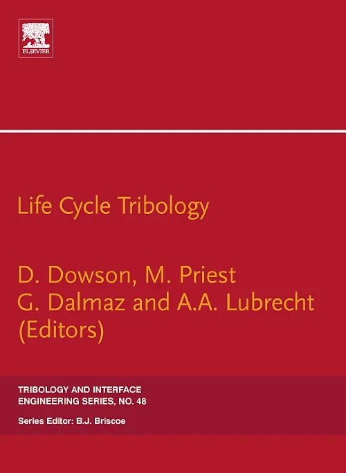 Coperta cărții "Life Cycle Tribology" de autor necunoscut