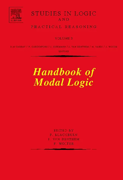 Coperta cărții "Handbook of Modal Logic" de autor necunoscut