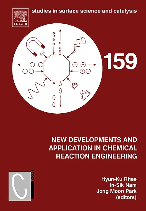 Coperta cărții "New Developments and Application in Chemical Reaction Engineering" de autor necunoscut