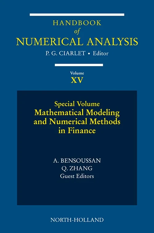 Coperta cărții "Mathematical Modelling and Numerical Methods in Finance" de autor necunoscut