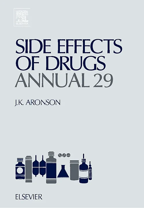 Coperta cărții "Side Effects of Drugs Annual" de autor necunoscut
