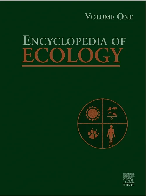 Coperta cărții "Encyclopedia of Ecology" de autor necunoscut