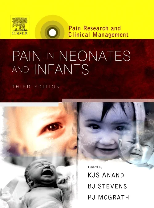Coperta cărții "Pain in Neonates and Infants" de autor necunoscut