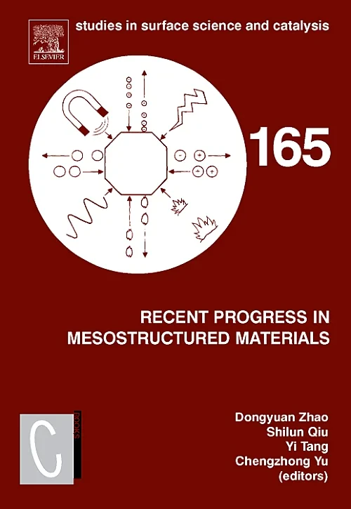 Coperta cărții "Recent Progress in Mesostructured Materials" de autor necunoscut