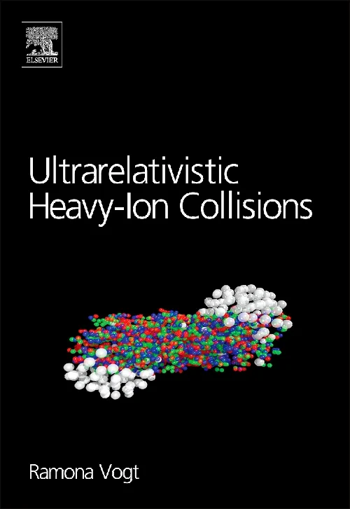 Coperta cărții "Ultrarelativistic Heavy-Ion Collisions" de autor necunoscut