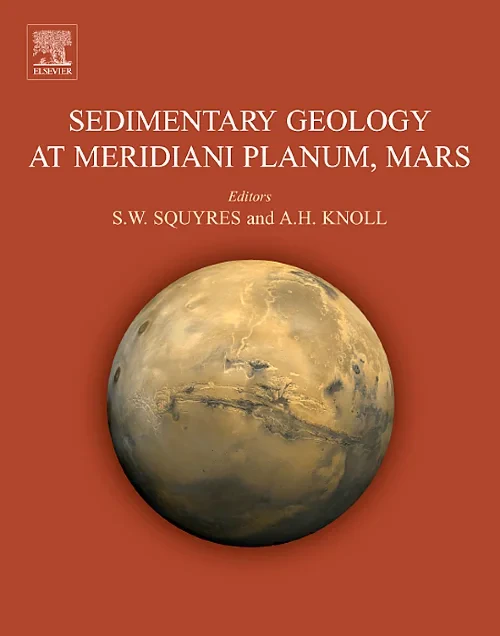 Coperta cărții "Sedimentary Geology at Meridiani Planum, Mars" de autor necunoscut