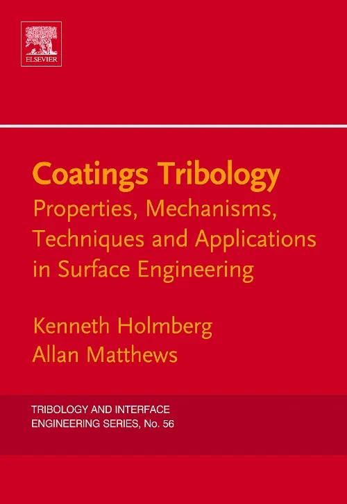 Coperta cărții "Coatings Tribology" de autor necunoscut