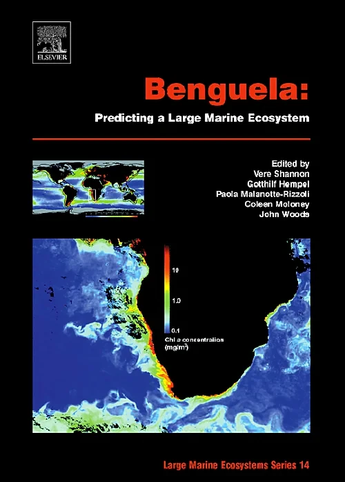 Coperta cărții "Benguela: Predicting a Large Marine Ecosystem" de autor necunoscut