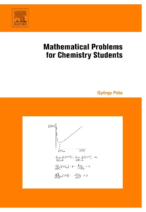 Coperta cărții "Mathematical Problems for Chemistry Students" de autor necunoscut