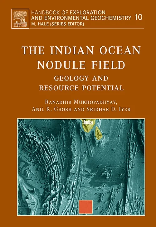 Coperta cărții "The Indian Ocean Nodule Field" de autor necunoscut