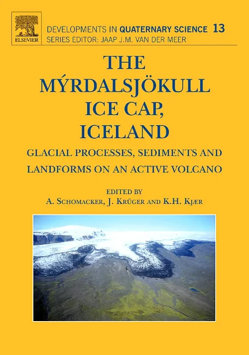 Coperta cărții "The Myrdalsjokull Ice Cap, Iceland" de autor necunoscut