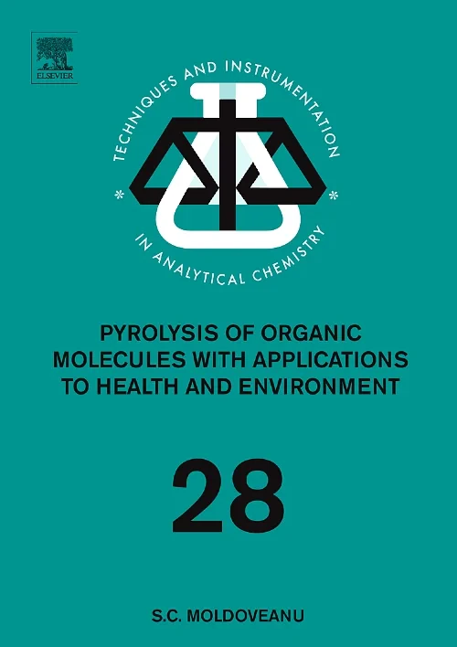 Coperta cărții "Pyrolysis of Organic Molecules" de autor necunoscut