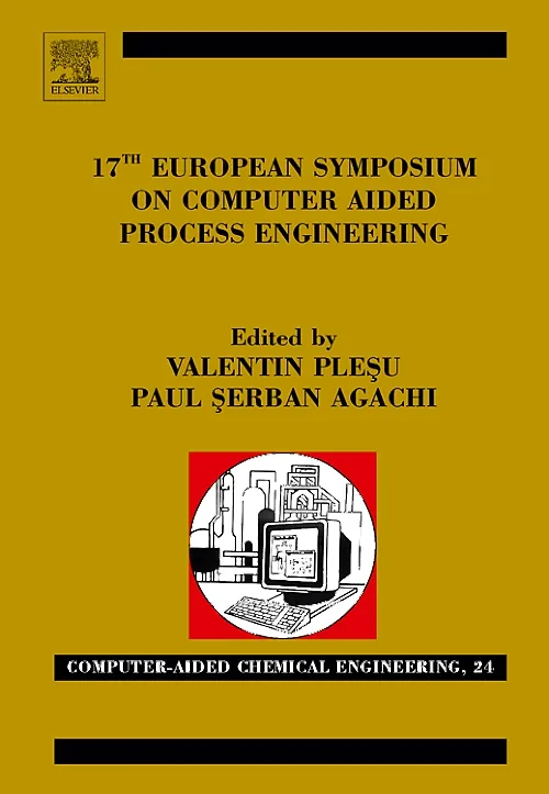 Coperta cărții "17th European Symposium on Computed Aided Process Engineering" de autor necunoscut