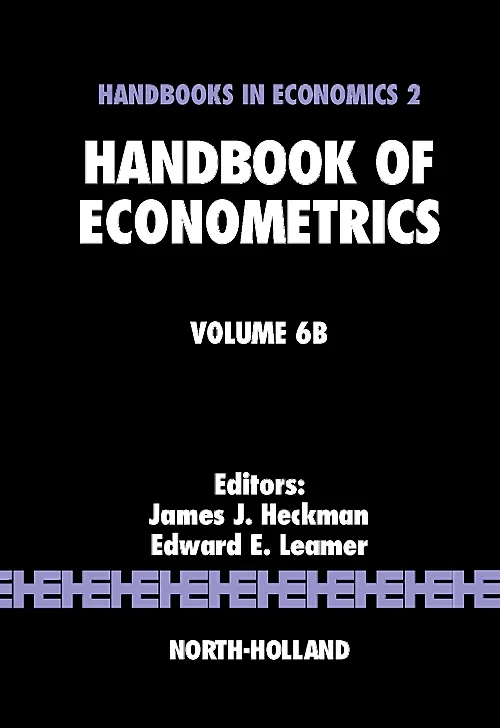 Coperta cărții "Handbook of Econometrics" de autor necunoscut