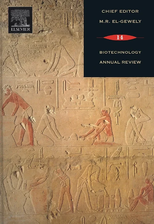 Coperta cărții "Biotechnology Annual Review" de autor necunoscut