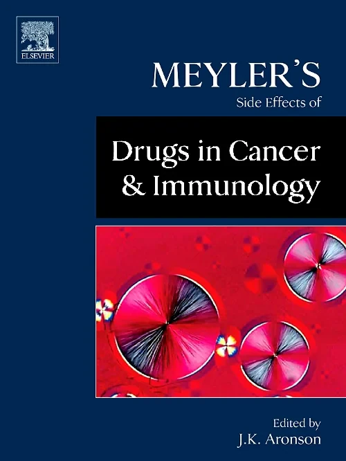 Coperta cărții "Meyler&#039;s Side Effects of Drugs in Cancer and Immunology" de autor necunoscut