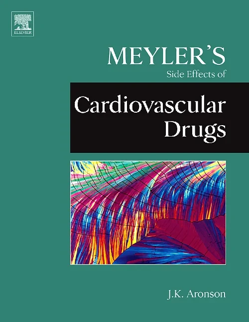 Coperta cărții "Meyler&#039;s Side Effects of Cardiovascular Drugs" de autor necunoscut
