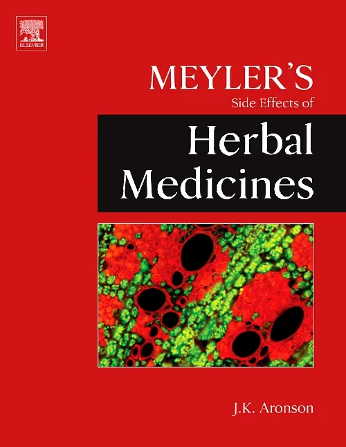 Coperta cărții "Meyler&#039;s Side Effects of Herbal Medicines" de autor necunoscut