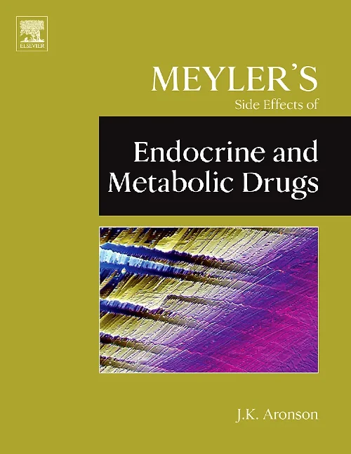 Coperta cărții "Meyler&#039;s Side Effects of Endocrine and Metabolic Drugs" de autor necunoscut