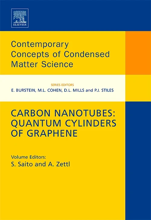Coperta cărții "Carbon Nanotubes: Quantum Cylinders of Graphene" de autor necunoscut