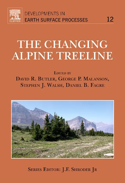 Coperta cărții "The Changing Alpine Treeline" de autor necunoscut